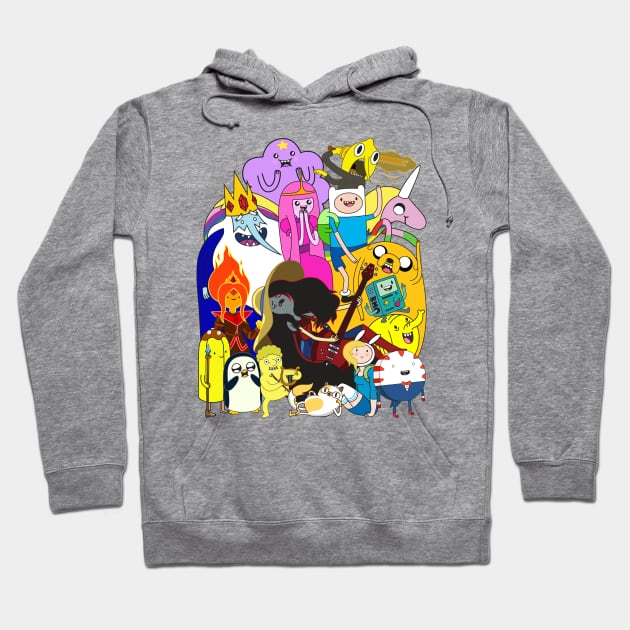 Adventure Time Hoodie by Plushism